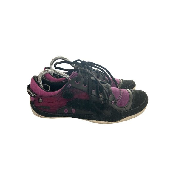 Cushe Boutique Women's Size 7 black purple Tartan Casual Shoes - Picture 5 of 8